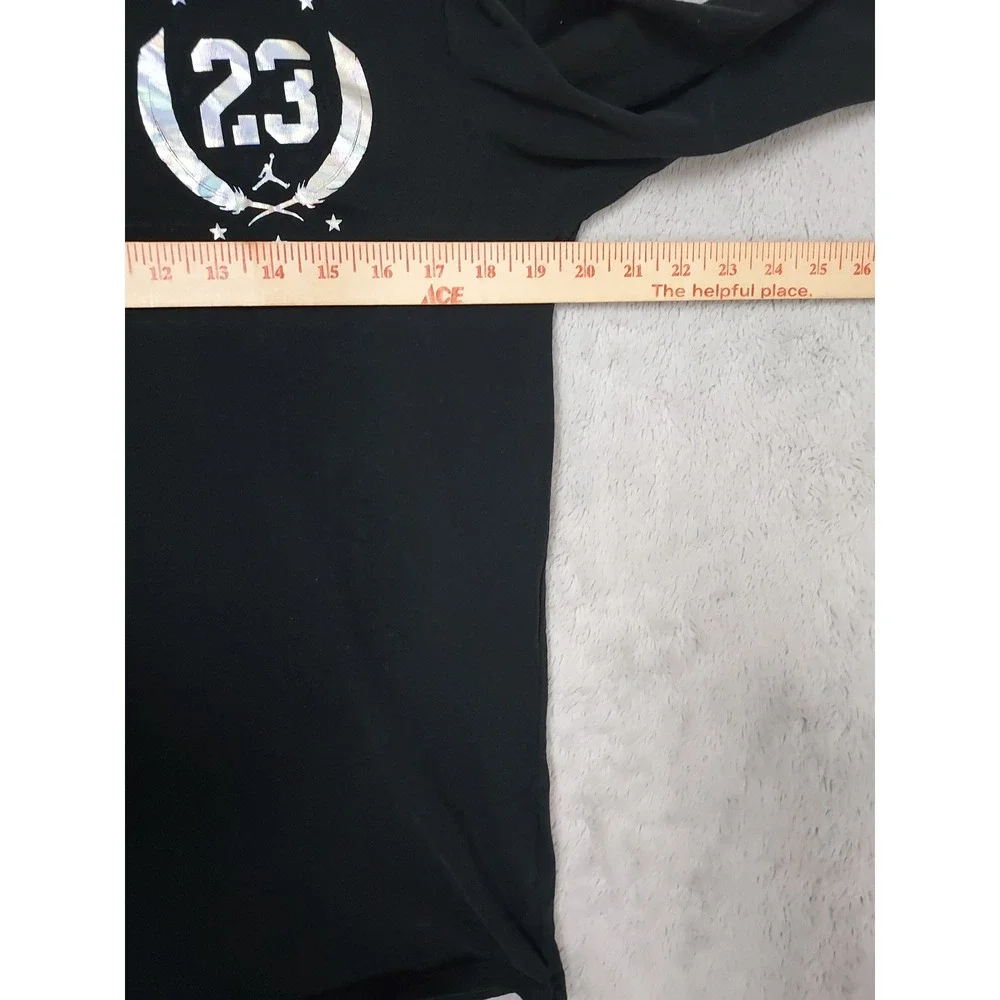 Jordan Shirt Mens Medium Long Sleeve Graphic Air Jordan 23 Jumpman Black Nike M